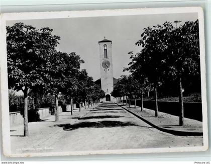 8953 Dietikon 1939 Foto AK Partie bei der Kirche AK - 13097573