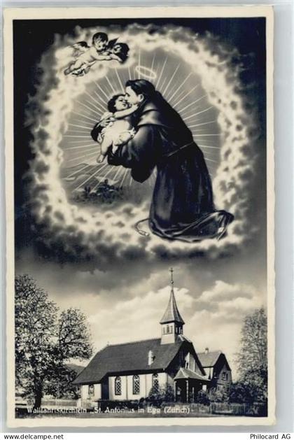 8132 Egg bei Zürich - Wallfahrtskirchlein St. Antonius, Engel - 51183991
