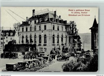 8703 Erlenbach ZH - Hotel zum goldenen Kreuz Pferdekutschen - 13109947
