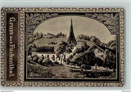 8497 Fischenthal 1919 Künstlerkarte Verlag sign Stutz - Schmuckrahmen , ... - 13213484