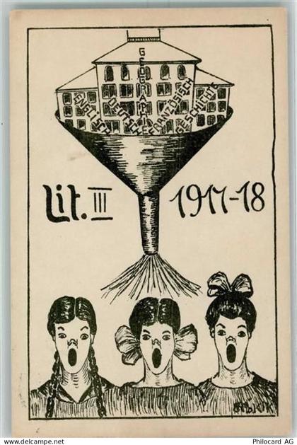 8428 Teufen ZH - Matura Lit. III sign. Ort lt. Stempel - 13232643