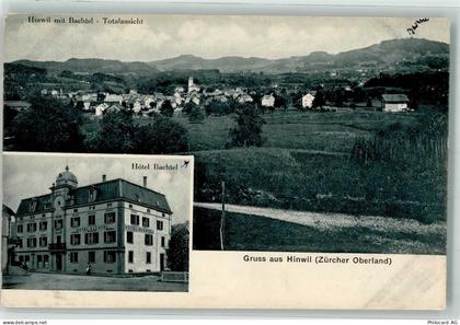 8340 Hinwil 1910 - Hotel Bachtel - 13517708