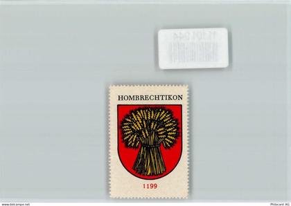 8634 Hombrechtikon - Vignette Wappen Kaffee Hag ca 1920-1940 - 11101944