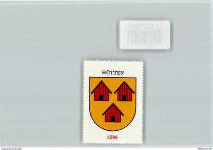8825 Hütten - Vignette Wappen Kaffee Hag ca 1920-1940 - 11101699
