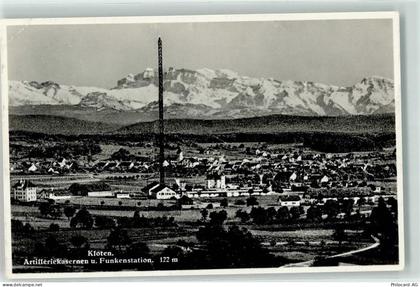 8302 Kloten Gebrauchsspuren Artilleriekaserne u. Funkenstation Funkmast... - 10603448