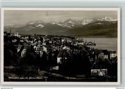 8708 Männedorf - Männedorf gegen die Glarner-Alpen - 13109834