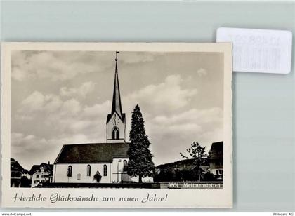 8932 Mettmenstetten FOTO KEINE AK Foto 10cm x 7cm Kirche Neujahrswunsch... - 10498297