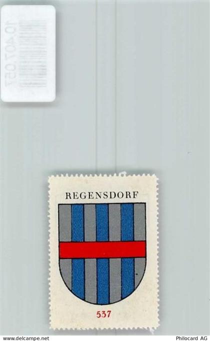 8105 Regensdorf - Vignette Wappen Kaffee Hag 1920-1940 - 10407057