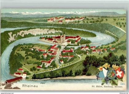 8462 Rheinau - Vogelperspektive - 13113069