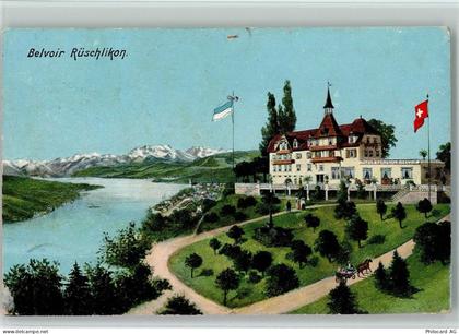 8803 Rüschlikon Gebrauchsspuren 1909 Belvoir - 13117482