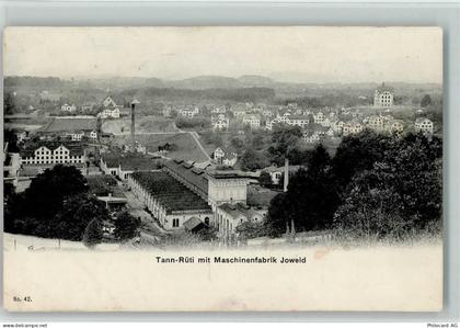 8630 Rüti ZH - 1907 Maschinenfabrik Joweid - 13112500