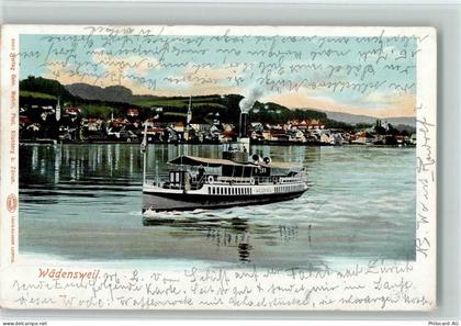 8820 Wädenswil 1903 - Salondampfer AK - 13099391