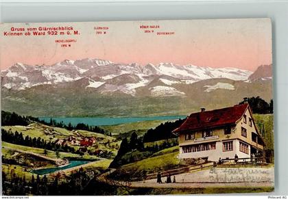 8636 Wald ZH 1912 - Krinnen ob Wald Pension Glärnischblick Zürichsee Alp... - 13095917