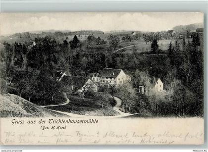 8702 Zollikon - Trichtenhausermühle Ort lt. Stempel - 13218350
