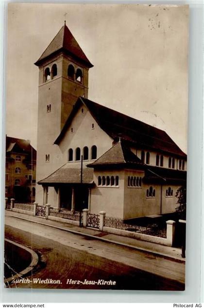 8000 Wiedikon Zürich Gebrauchsspuren Herz Jesu Kirche - 10596243