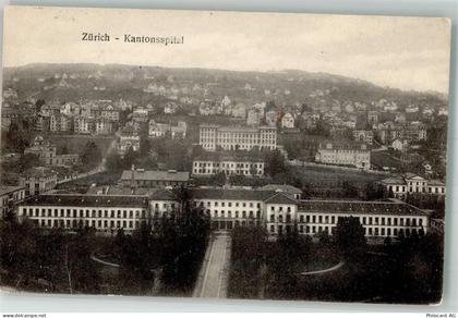 8000 Zürich 1916 Foto AK Krankenhaus Feldpost Fluntern - 10735079