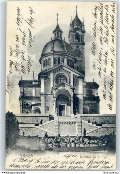 8000 Zürich - Kirche in Enge - 50943230