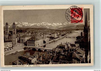 8000 Zürich - Zürich und die Alpen - 12115699