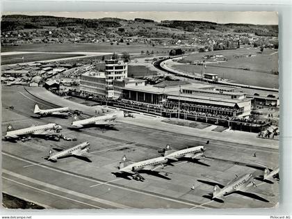 Foto AK Flughafen Kloten Flugzeuge - 39438717