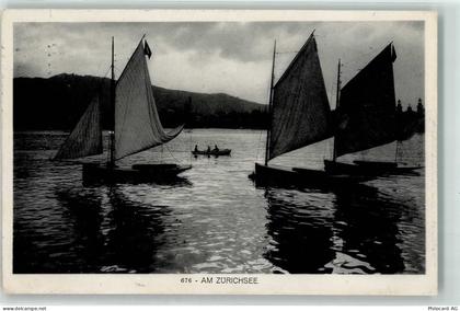 Zürichsee 1915 - Segelschiffe - 39373004