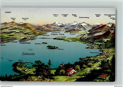Zürichsee - Bäch Ufenau Freienbach Lützelau Rapperswyl Feldbach Uerikon ... - 11061277