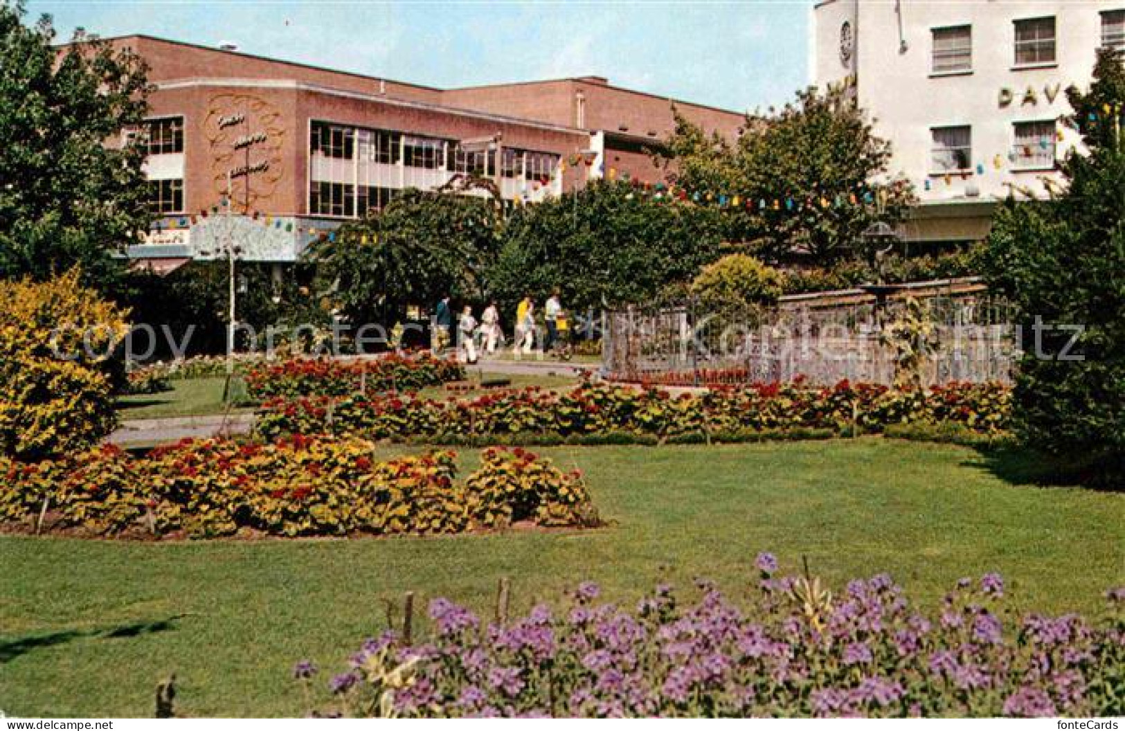 Swansea Castle Gardens Glamorgan