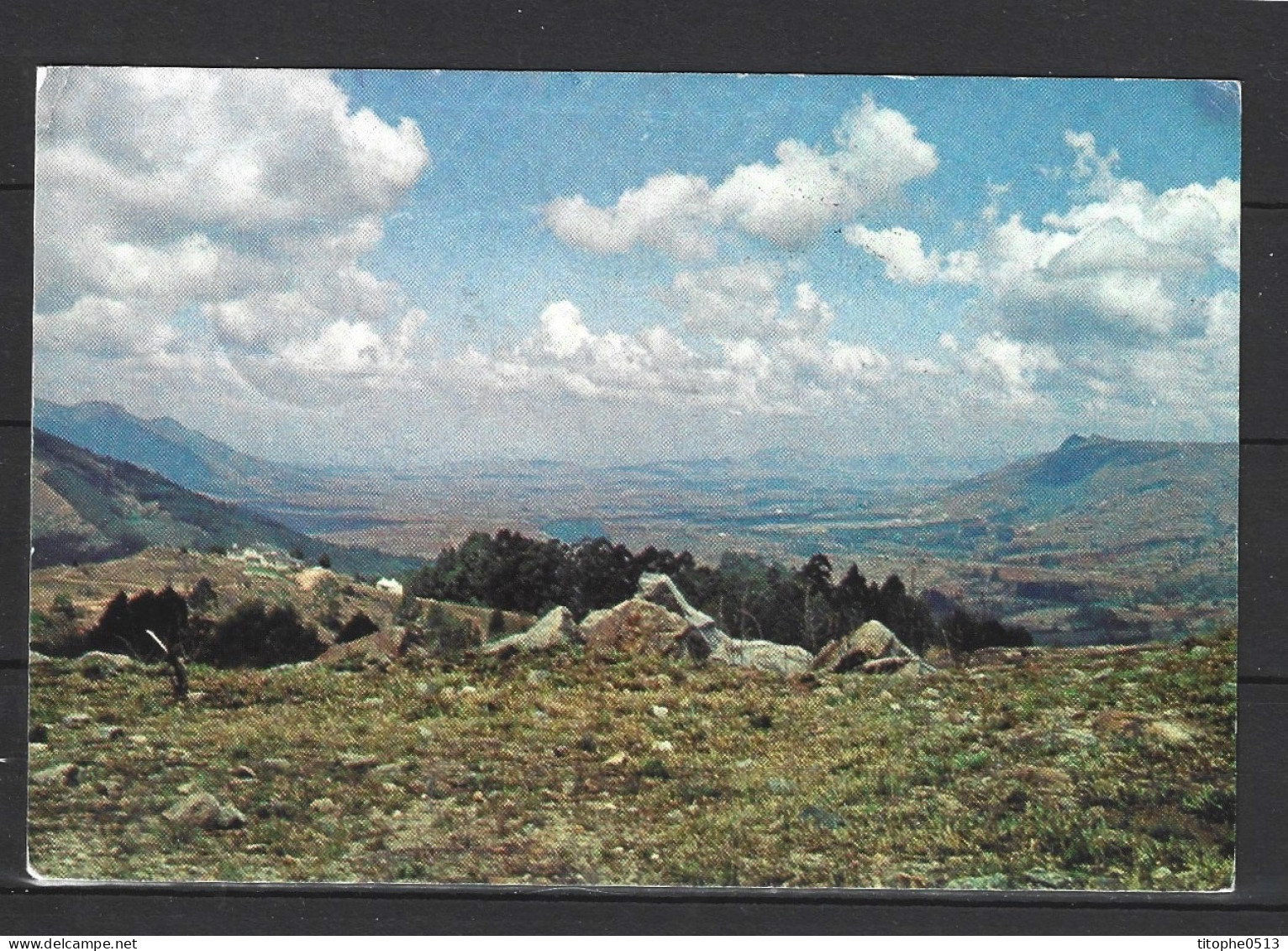 SWAZILAND. Carte postale écrite. Ezulwini Valley.