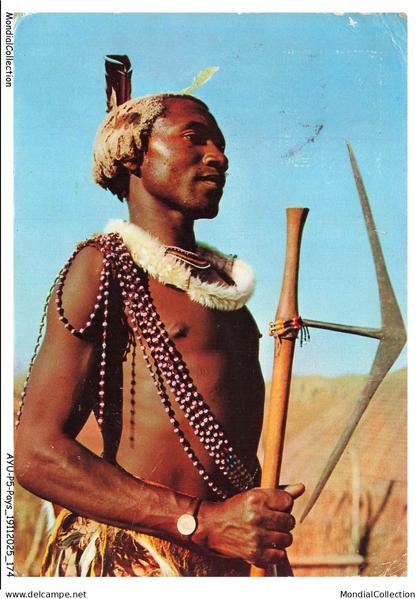 AYUP5-0394-SWAZILAND - Swazi warrior