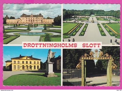 290013 / Sweden - Stockholm - Drottningholms Slott , Drottningholm Palace PC 6606-9 Schweden Zweden Suede Svezia