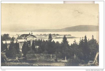 ZWEDEN  TALLBERG  Hugo Alfvens gard.