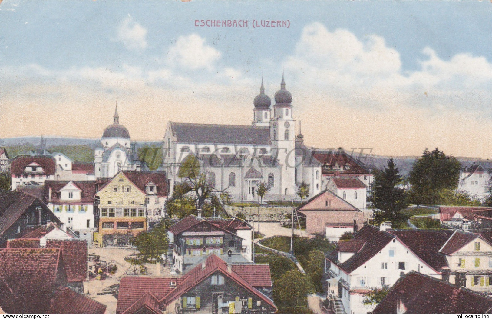 SWITZERLAND - Eschenbach, Luzern, View, Postcard