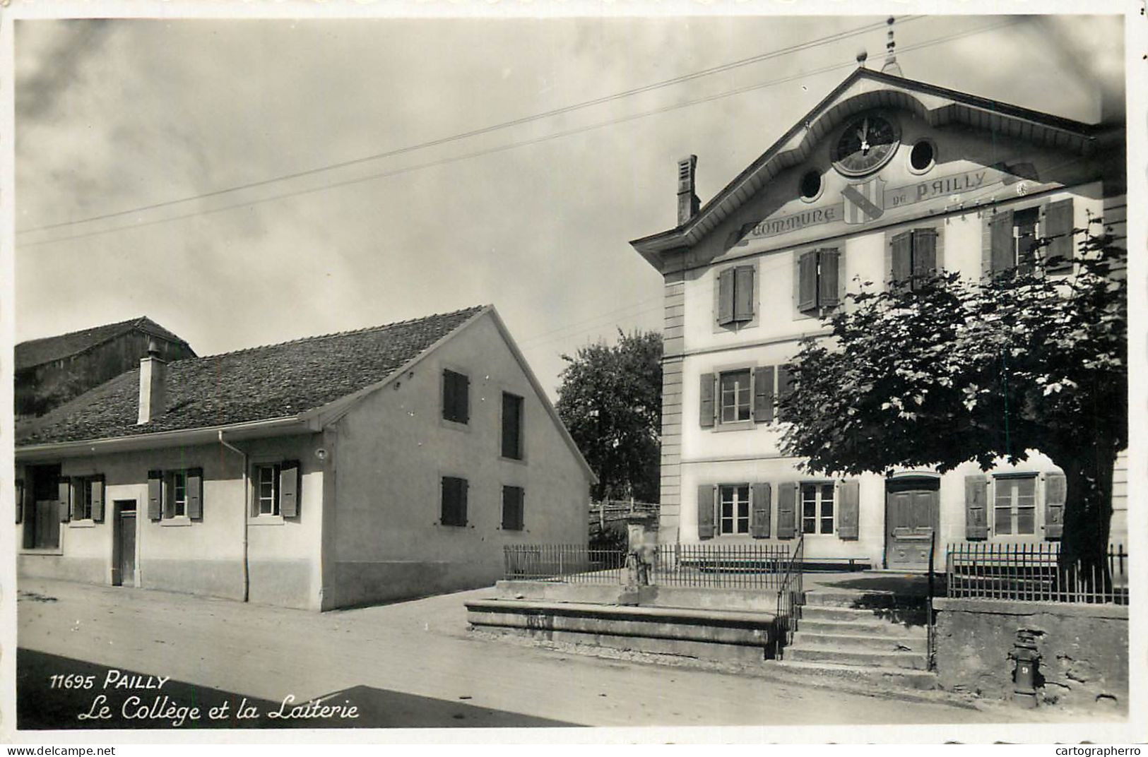 Switzerland Pailly le college et la Laiterie