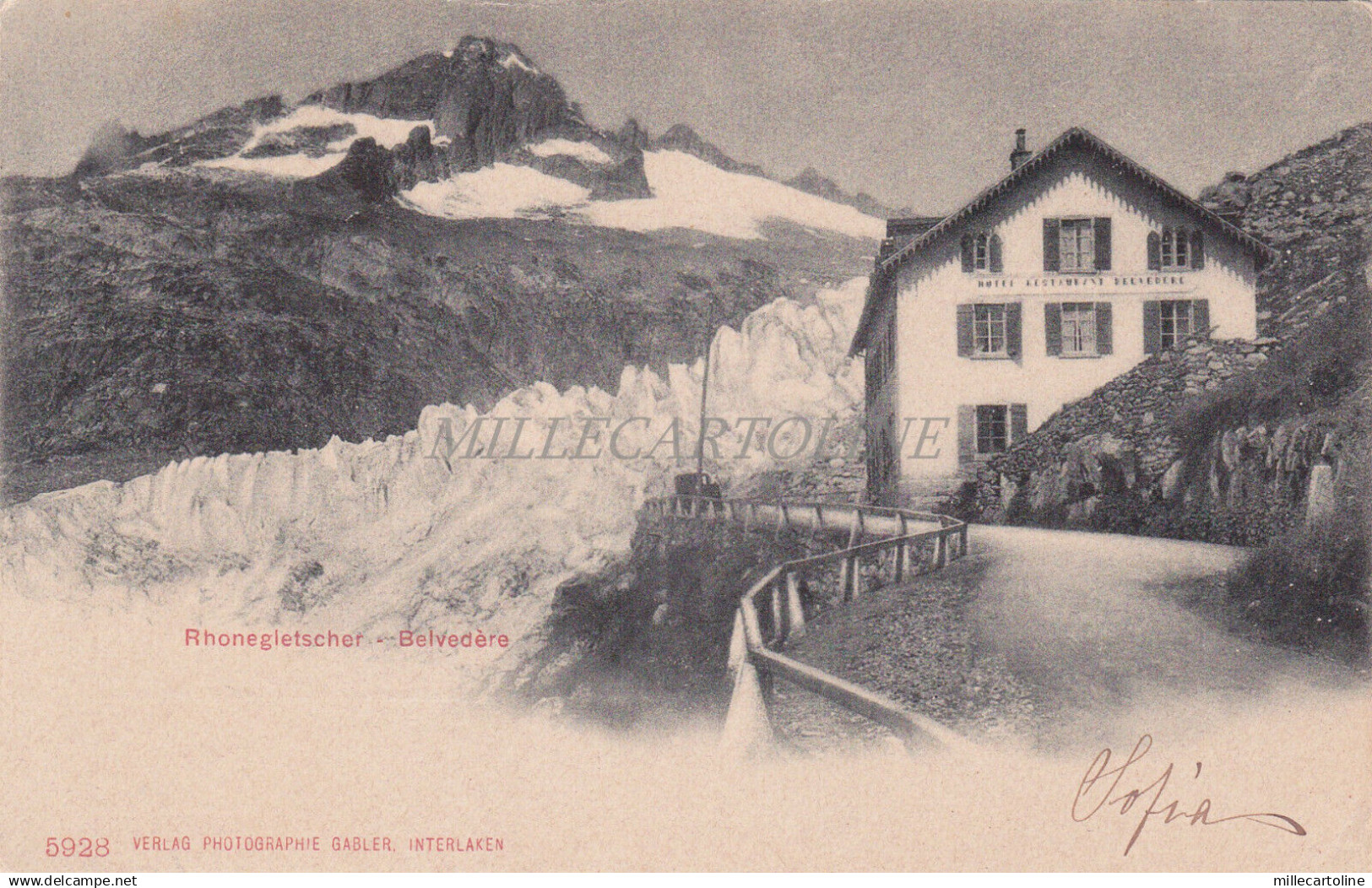 SWITZERLAND - Rhonegletscher - Belvedere