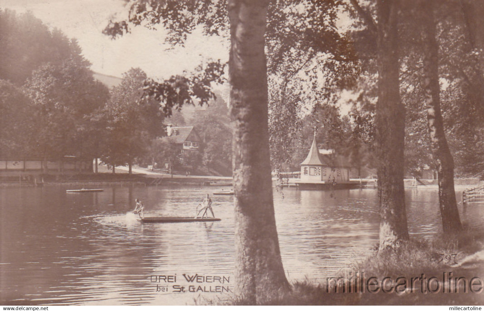 * SWITZERLAND - St.Gallen - Urei Weiern 1919