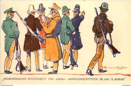 Aarau - Eidgenössisches Schützenfest 1924