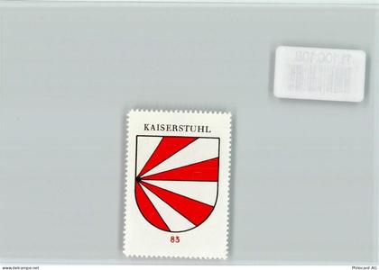 5466 Kaiserstuhl AG - Vignette Wappen Kaffee Hag ca 1920-1940 - 11100108