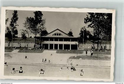 5616 Meisterschwanden 1929 Foto AK Schwimmbad - 14001042