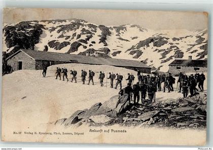 5507 Mellingen 1905 Winter Uniform Pusmeda Ort lt. Stempel - 10694297