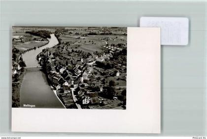 5507 Mellingen FOTO KEINE AK Brücke Turm Foto 10cm x 7cm, rückseitig Haf... - 10497386