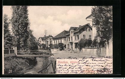 AK Menziken, Blick auf Mitteldorf