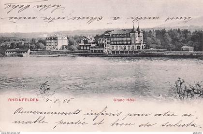 Argovie -  RHEINFELDEN - grand hotel - 1905