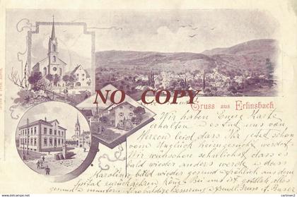 GRUSS AUS ERLINSBACH AARAU ARGOVIE SUISSE 1900