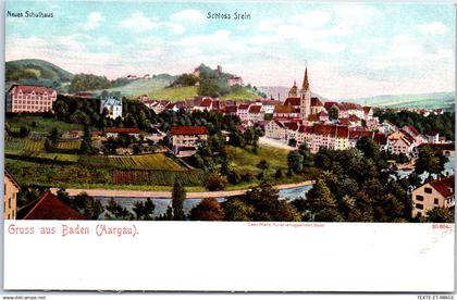 SUISSE - ARGOVIE - BADEN - gruss aus (Aargau)