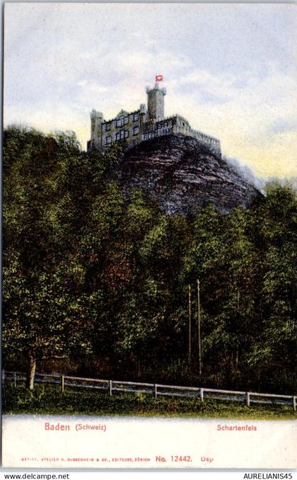 SUISSE - ARGOVIE - BADEN - schartenfels