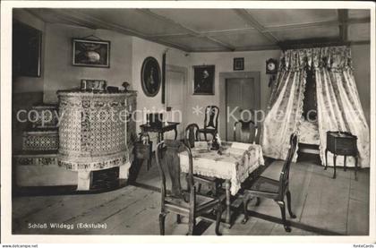 Wildegg Schloss Wildegg Eckstube