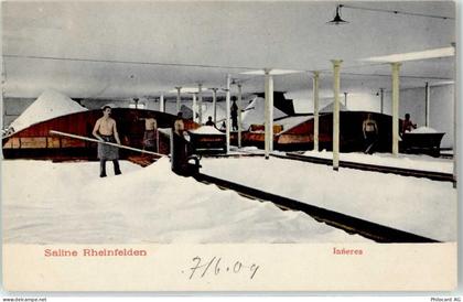 4310 Rheinfelden Lithographie / Künstlerkarte Saline Rheinfelden Inneres... - 51636252