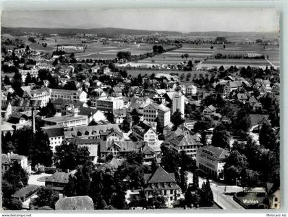 5610 Wohlen AG Foto AK FL 1903 Photoglob-Wehrli Fliegeraufnahme - 10300447