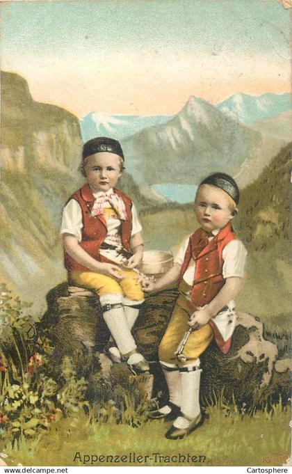 CPA Suisse > AI Appenzell Rhodes-Intérieures > Appenzell Appenzeller Trachten