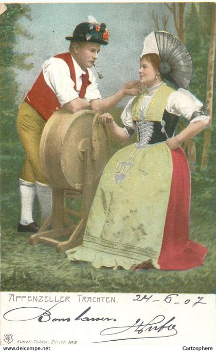 CPA Suisse > AI Appenzell Rhodes-Intérieures > Appenzell Appenzeller Trachten