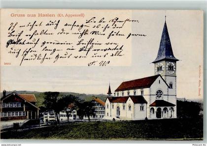 9054 Haslen AI 1905 - Kirche - 13160651